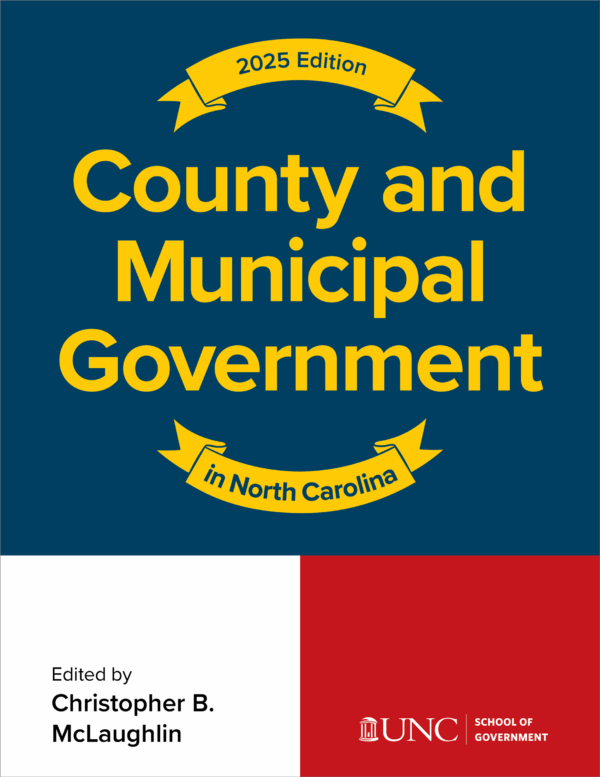 County and Municipal Government in North Carolina